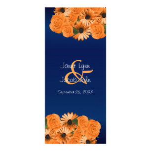 Belle Orange et bleu marine - Programme