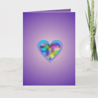 Belle Parole d'amour Valentines Carte de jour