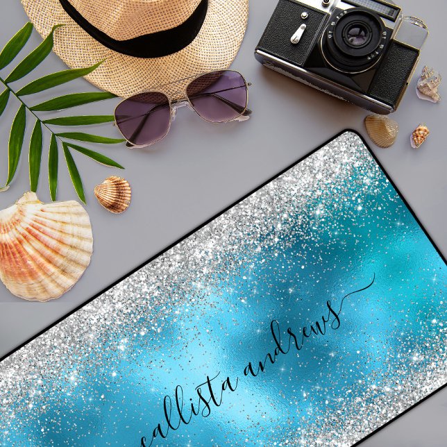 Belle parties scintillant en argent bleu (Créateur téléchargé)