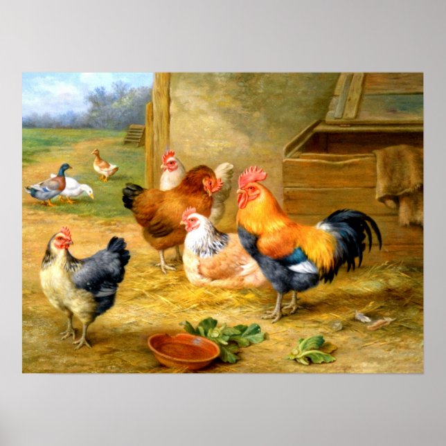 belle peinture poster vintage 21 (Devant)