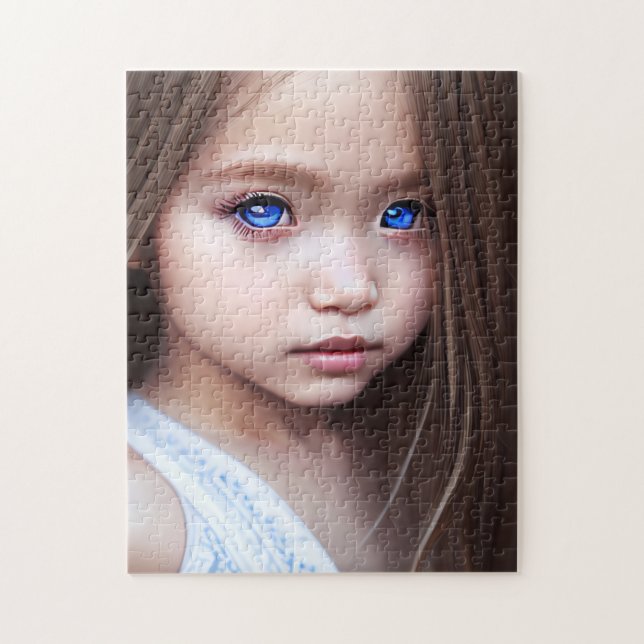 BELLE PETITE PETITE FILLE ART JIGSAW PUZZLE (Vertical)