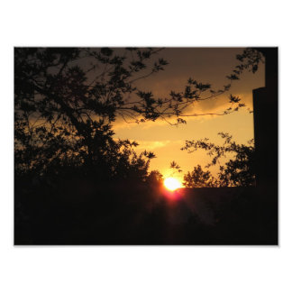Belle photo coucher de soleil