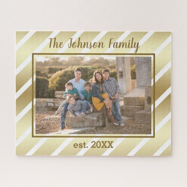 Belle photo de famille Puzzle (Horizontal)