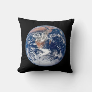 Belle planète Terre Jeu Oreiller