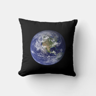 Belle planète Terre Jeu Oreiller