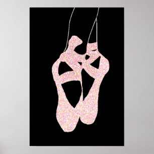Belle Pointe Ballet Chaussures Poster - 369