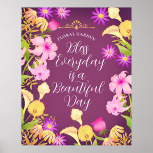 Belle Poster Magenta Day