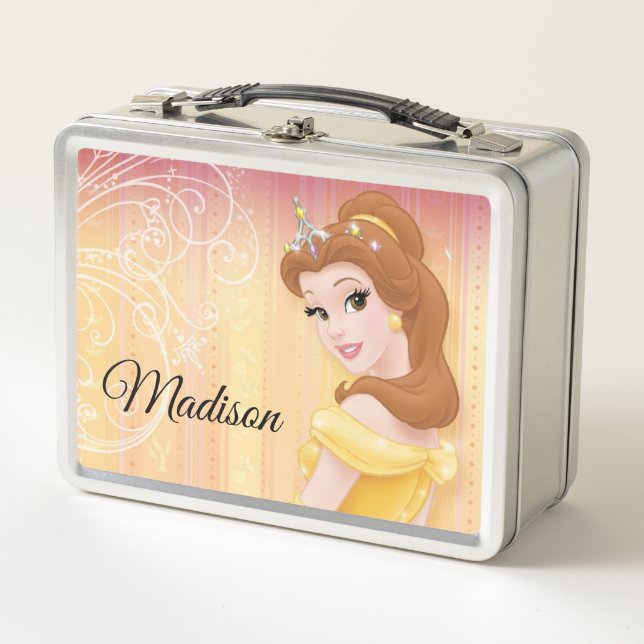 Belle Princess Metal Lunch Box (Front)