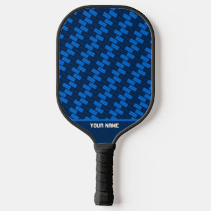 Belle raquette de pickleball en brique bleue