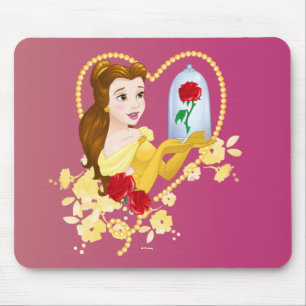 Belle   Red Roses Mouse Pad