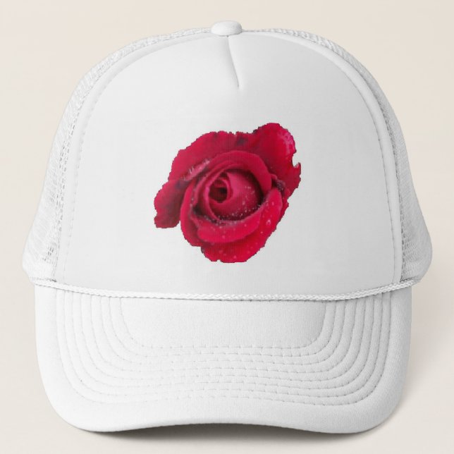 Belle Rose rouge casquette (Devant)