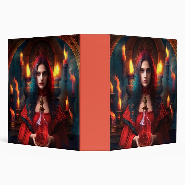 Belle Scarlet Mystique 2" 3 Classeur de ceinture (Arrière-plan)