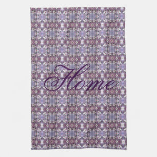 Belle Serviette De Cuisine Aux Fleurs Blanches
