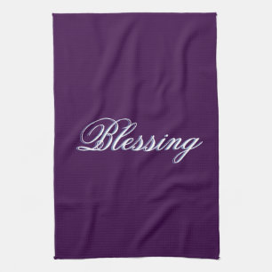Belle Serviette de cuisine violette