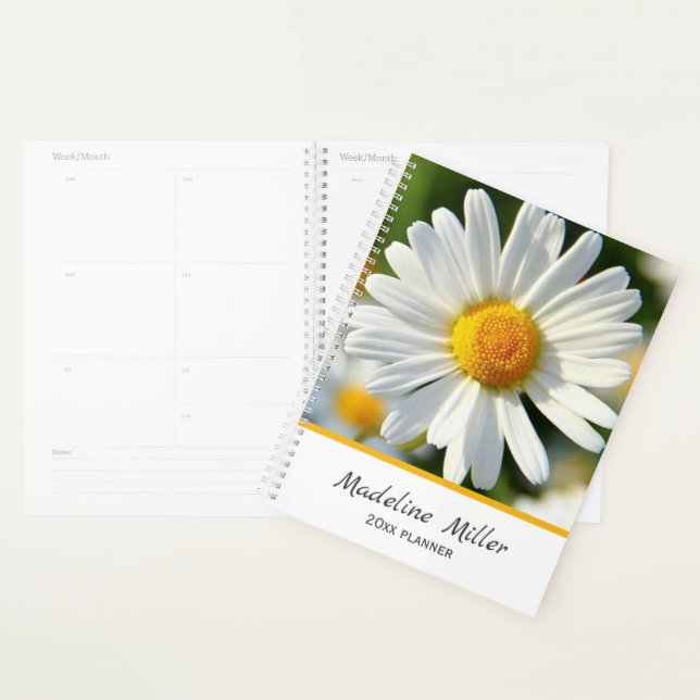 Belle Shasta Daisy | Floral personnalisé (Devant avec enveloppe)