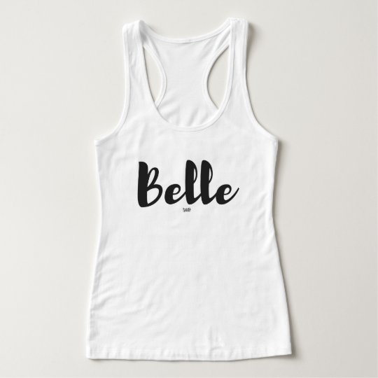 'Belle' Slim Fit Racerback Tank Top