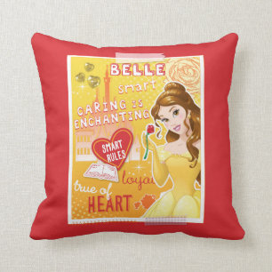 Belle - Smart Rules Throw Pillow