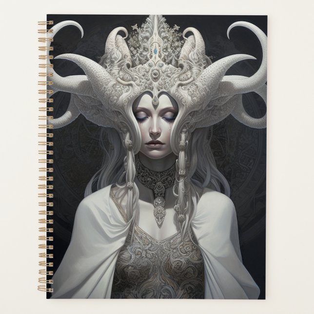 Belle sorcière Demon Queen Imaginaire Art (Devant)
