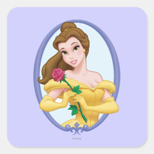 Belle Square Sticker