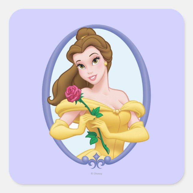 Belle Square Sticker (Front)
