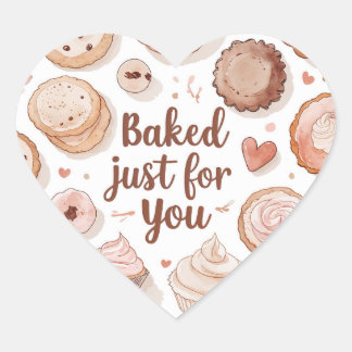 Belle Sticker de produits cuits