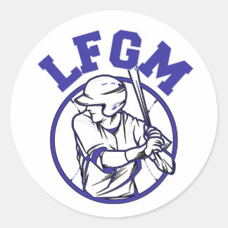 Belle Stickers baseball