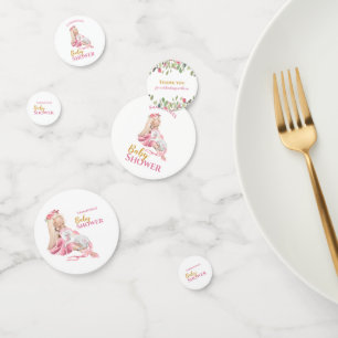 Belle table de Baby shower Ballerina Confetti