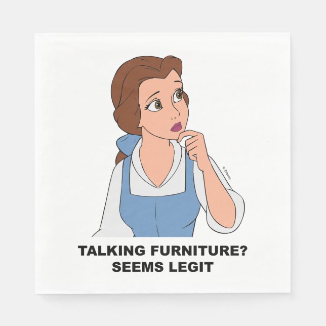 Belle | Talking Furniture? Napkin (Front)