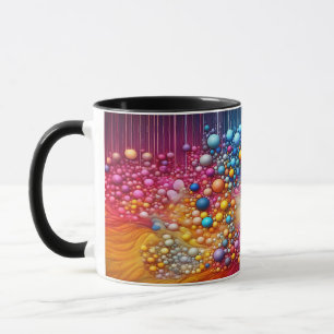 Belle tasse de chat Abstraite