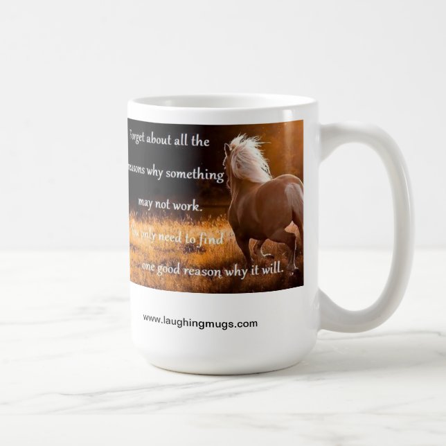 Belle tasse de cheval (Droite)