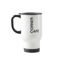 Belle tasse de voyage CAFE CORNER.