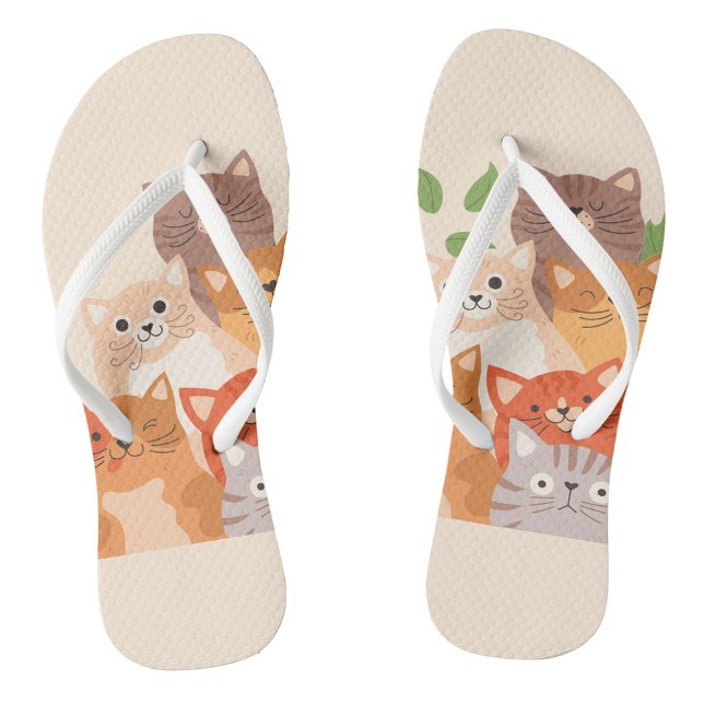 Belle tongs de chats (Créateur téléchargé)