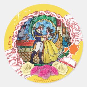 Belle - True of Heart Classic Round Sticker