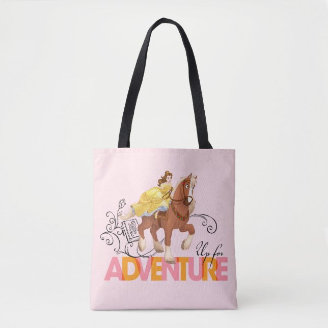 Belle | Up For Adventure Tote Bag (Front)