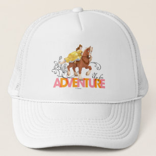 Belle Up For Adventure Trucker Hat