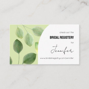 Belle végétation eucalyptus invitation feuille