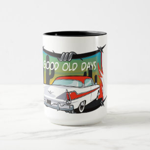 Belle Vieux Jours Classique voiture Mug