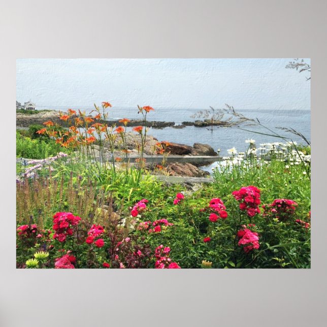 BELLE VUE SUR LE JARDIN DE L'OCEAN COVE POSTER (Devant)