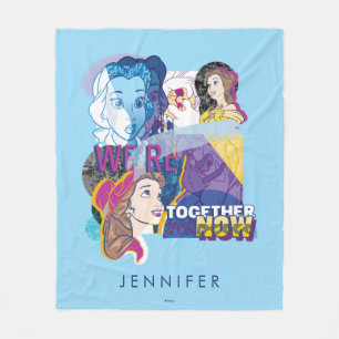 Belle We're Together Now Fleece Blanket