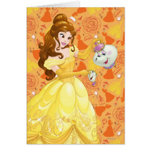 Belle with Mrs. Potts and Chip