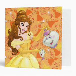 Belle with Mrs. Potts and Chip Binder