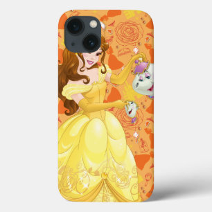 Belle with Mrs. Potts and Chip iPhone 13 Case