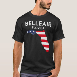 Belleair Florida USA State America Travel Floridia T-Shirt