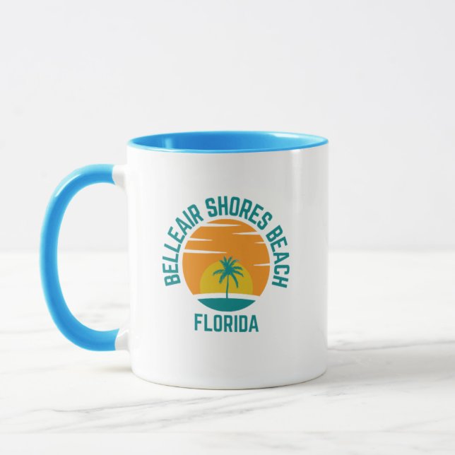 Belleair Shores Beach Floride Café Mug (Gauche)