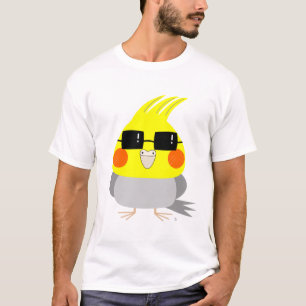BelleBelle character cockatiel/bird w/ sunglasses T-Shirt