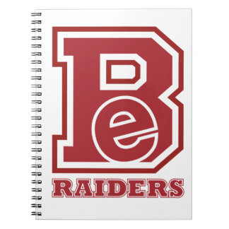 .Bellefonte Raiders Be Spiral Notebook