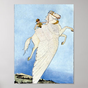 Bellerophon and Pegasus Poster