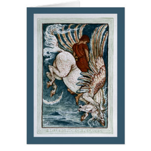 Bellerophon sur Pegasus