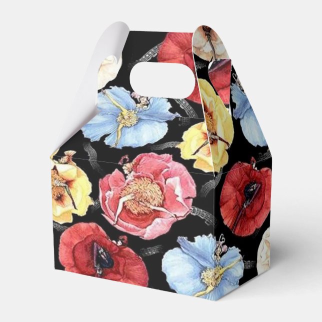 Belles Cancan Favor Box (Front Side)
