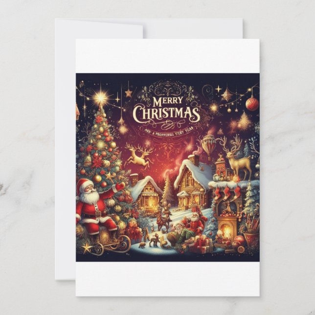 Belles cartes de Noël (Devant)